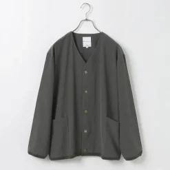 RE MADE IN TOKYO JAPAN Cardigans^/ Light Glen Check Cardigan charcoal