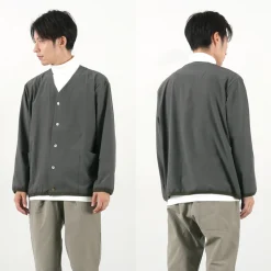 RE MADE IN TOKYO JAPAN Cardigans^/ Light Glen Check Cardigan charcoal