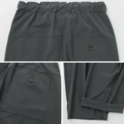 RE MADE IN TOKYO JAPAN Shorts^/ Light Glen Check Tucked Half Pants charcoal