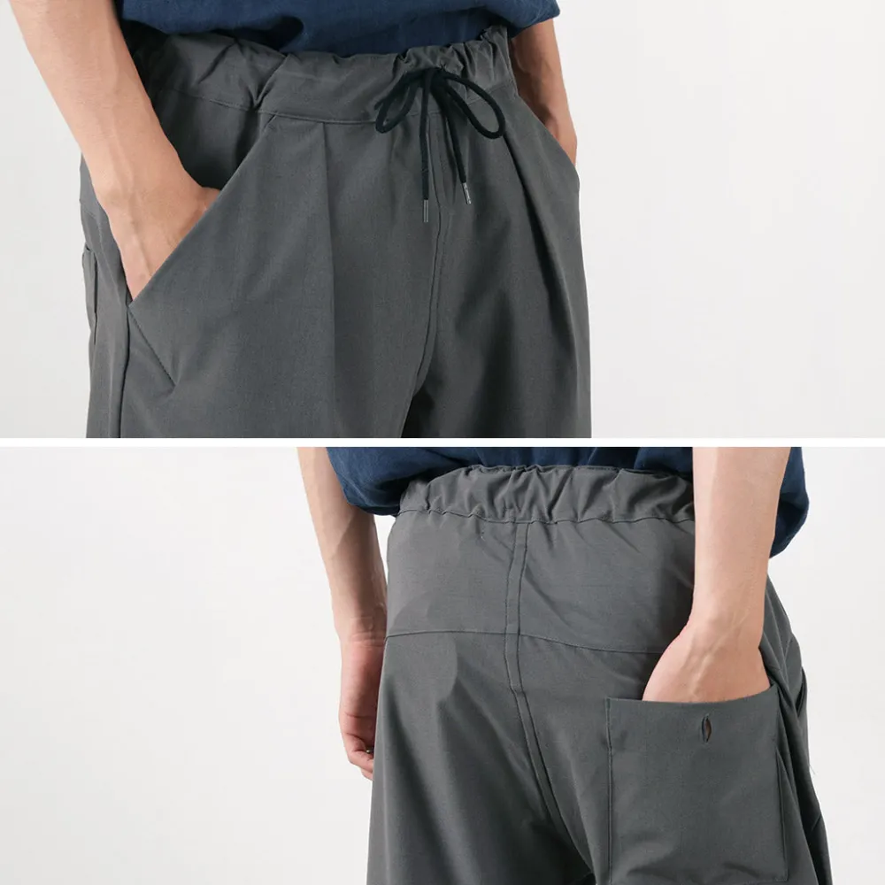 RE MADE IN TOKYO JAPAN Shorts^/ Light Glen Check Tucked Half Pants charcoal