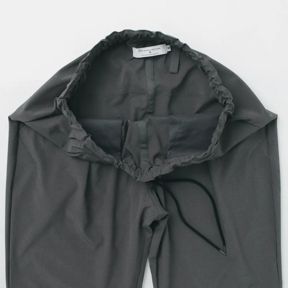RE MADE IN TOKYO JAPAN Shorts^/ Light Glen Check Tucked Half Pants charcoal