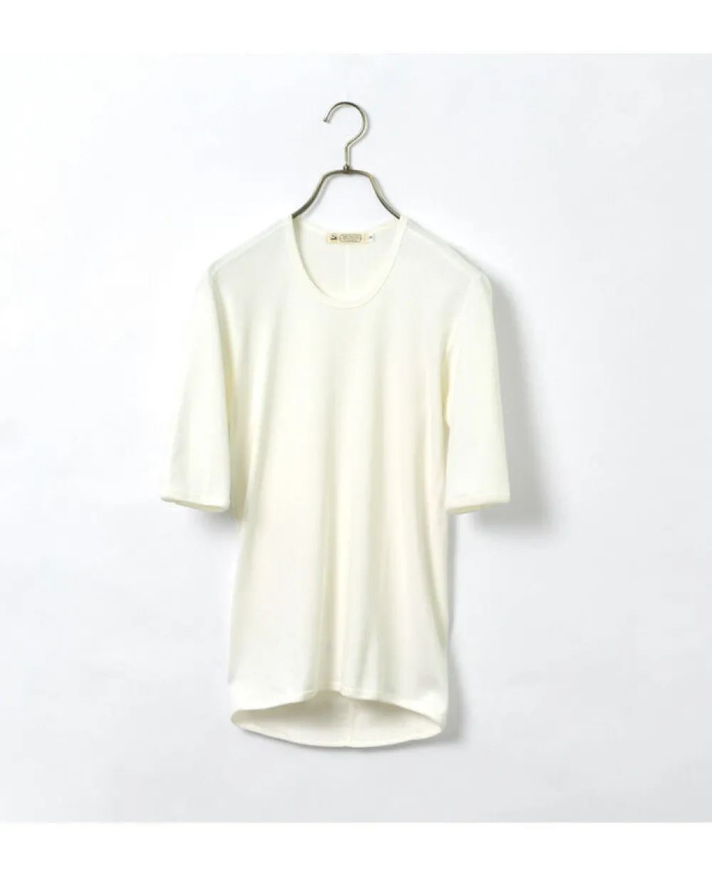 RE MADE IN TOKYO JAPAN T-Shirts^/ Perfect Inner Half Sleeve U-Neck