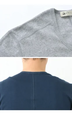 RE MADE IN TOKYO JAPAN T-Shirts^/ Perfect Inner Half Sleeve U-Neck