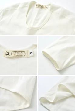 RE MADE IN TOKYO JAPAN T-Shirts^/ Perfect Inner Half Sleeve U-Neck