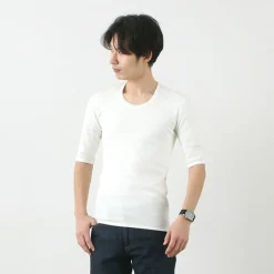 RE MADE IN TOKYO JAPAN T-Shirts^/ Perfect Inner Half Sleeve U-Neck