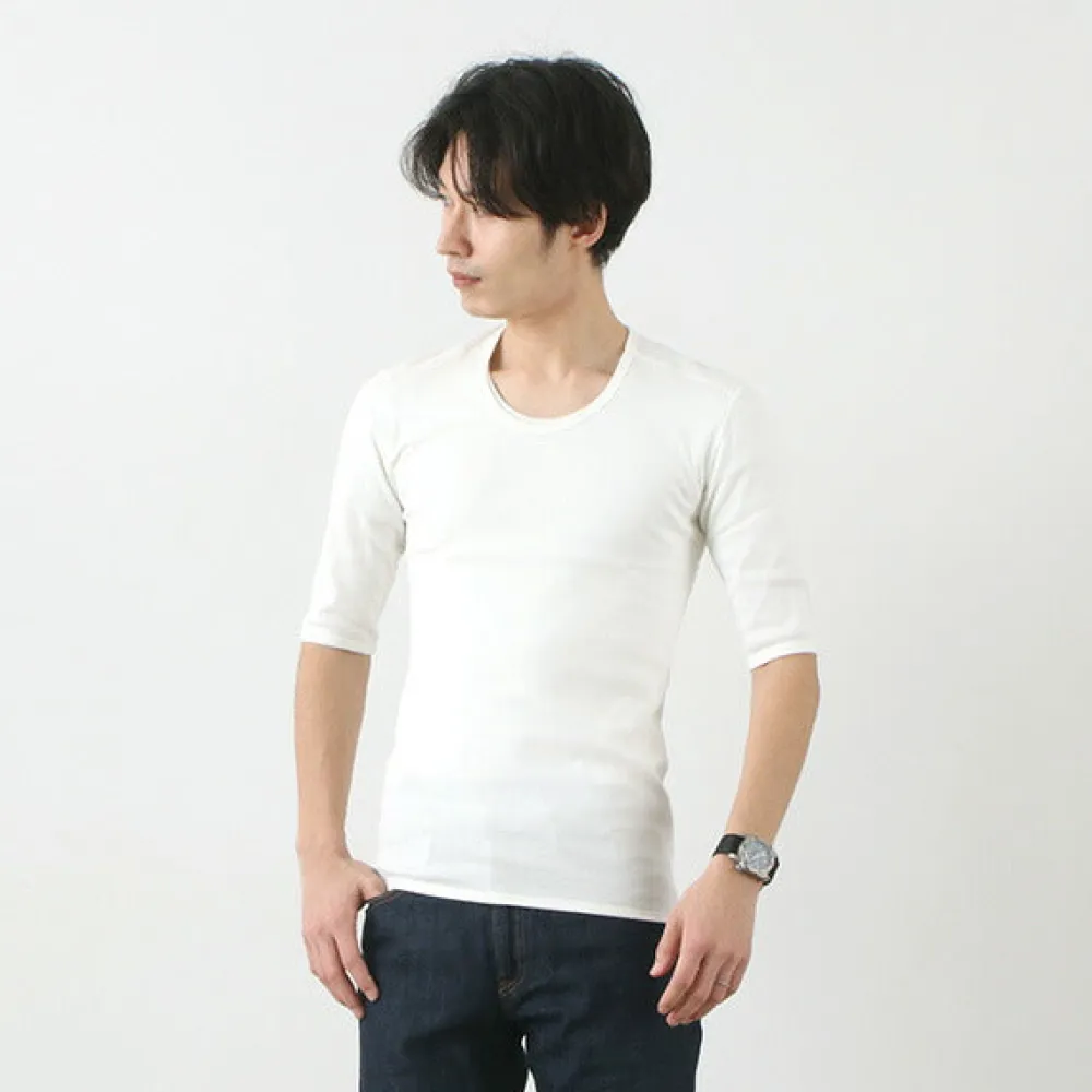 RE MADE IN TOKYO JAPAN T-Shirts^/ Perfect Inner Half Sleeve U-Neck