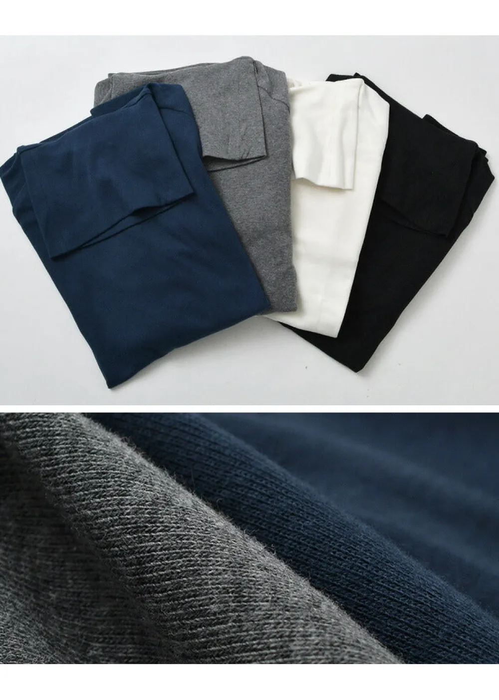 RE MADE IN TOKYO JAPAN T-Shirts^/ Perfect Innerwear Turtleneck