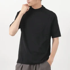 RE MADE IN TOKYO JAPAN T-Shirts^/ Perfect Inner Giza Mock Neck Half Sleeve T-Shirt