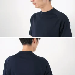 RE MADE IN TOKYO JAPAN T-Shirts^/ Perfect Inner Giza Mock Neck Half Sleeve T-Shirt
