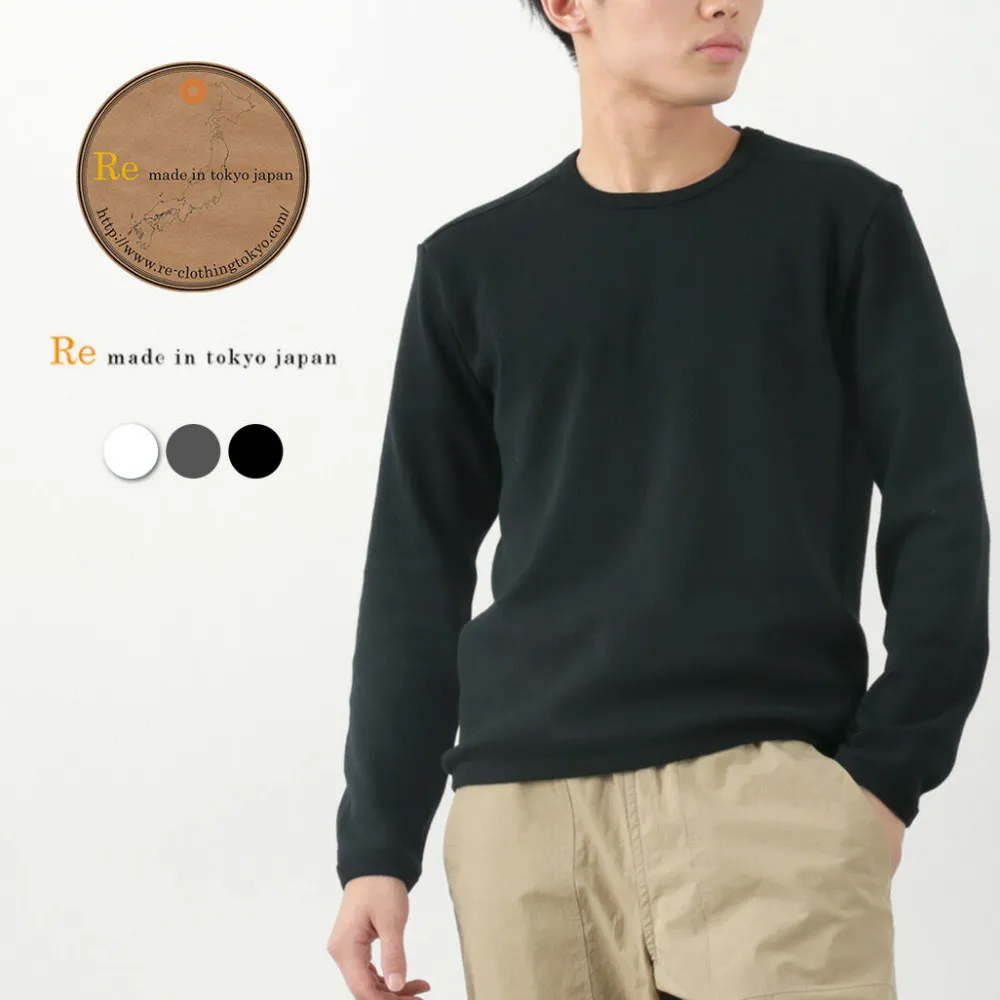 RE MADE IN TOKYO JAPAN T-Shirts^/ Perfect Inner Thermal Crew Neck