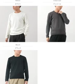 RE MADE IN TOKYO JAPAN T-Shirts^/ Perfect Inner Thermal Crew Neck