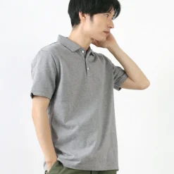RE MADE IN TOKYO JAPAN Shirts^/ SUVIN GOLD COTTON KNIT SHIRT
