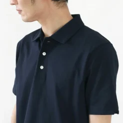 RE MADE IN TOKYO JAPAN Shirts^/ SUVIN GOLD COTTON KNIT SHIRT
