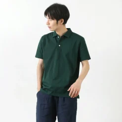 RE MADE IN TOKYO JAPAN Shirts^/ SUVIN GOLD COTTON KNIT SHIRT