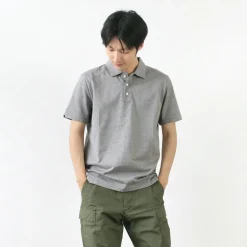 RE MADE IN TOKYO JAPAN Shirts^/ SUVIN GOLD COTTON KNIT SHIRT