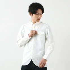 RE MADE IN TOKYO JAPAN Shirts^/ Supima Typewriter Round Hem Shirt