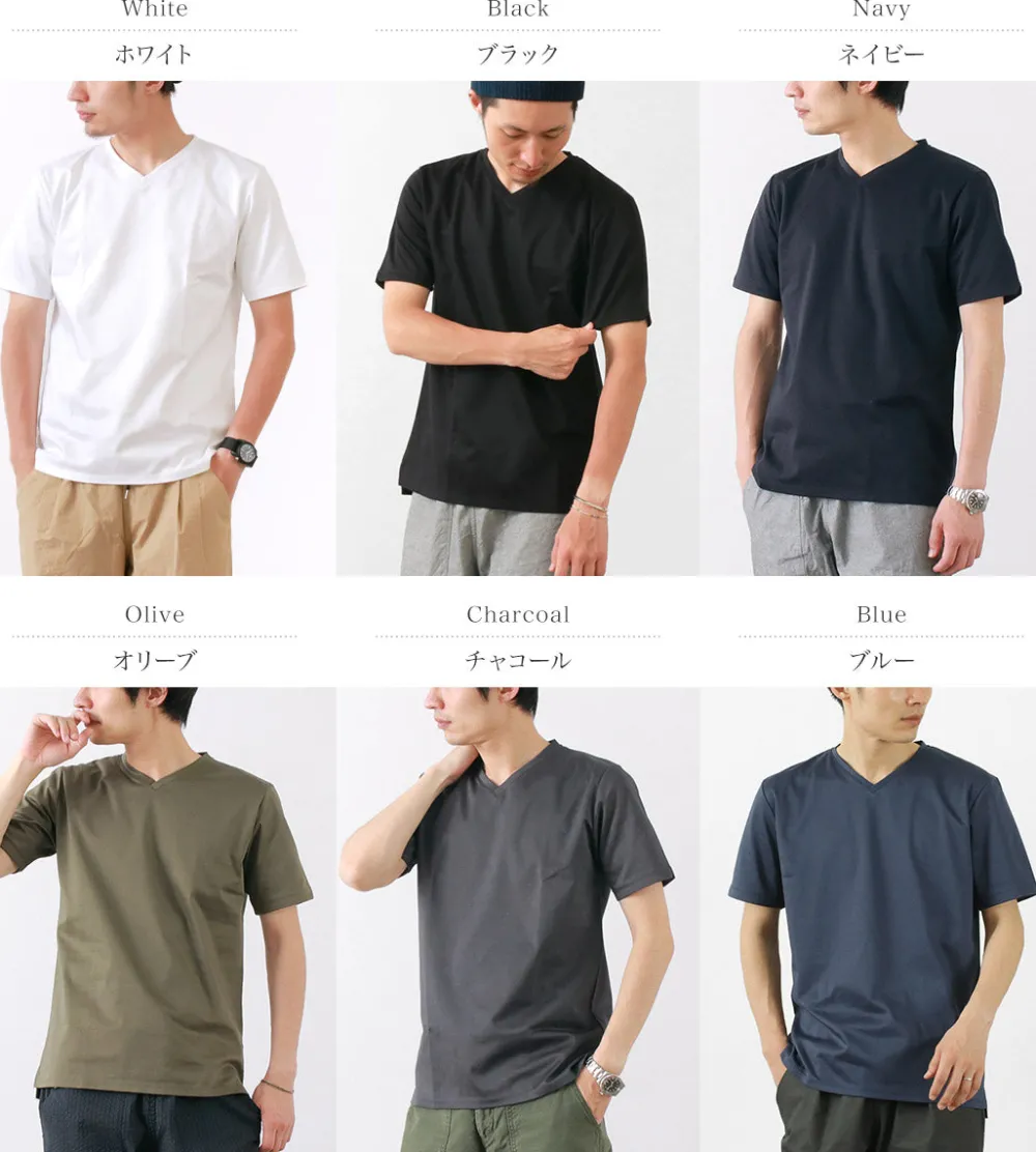RE MADE IN TOKYO JAPAN T-Shirts^/ Tokyo Made Dress T-Shirt V-Neck