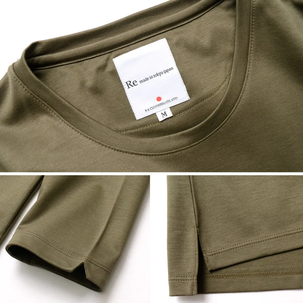 RE MADE IN TOKYO JAPAN T-Shirts^/ Tokyo Made Long Sleeve Dress T-Shirt