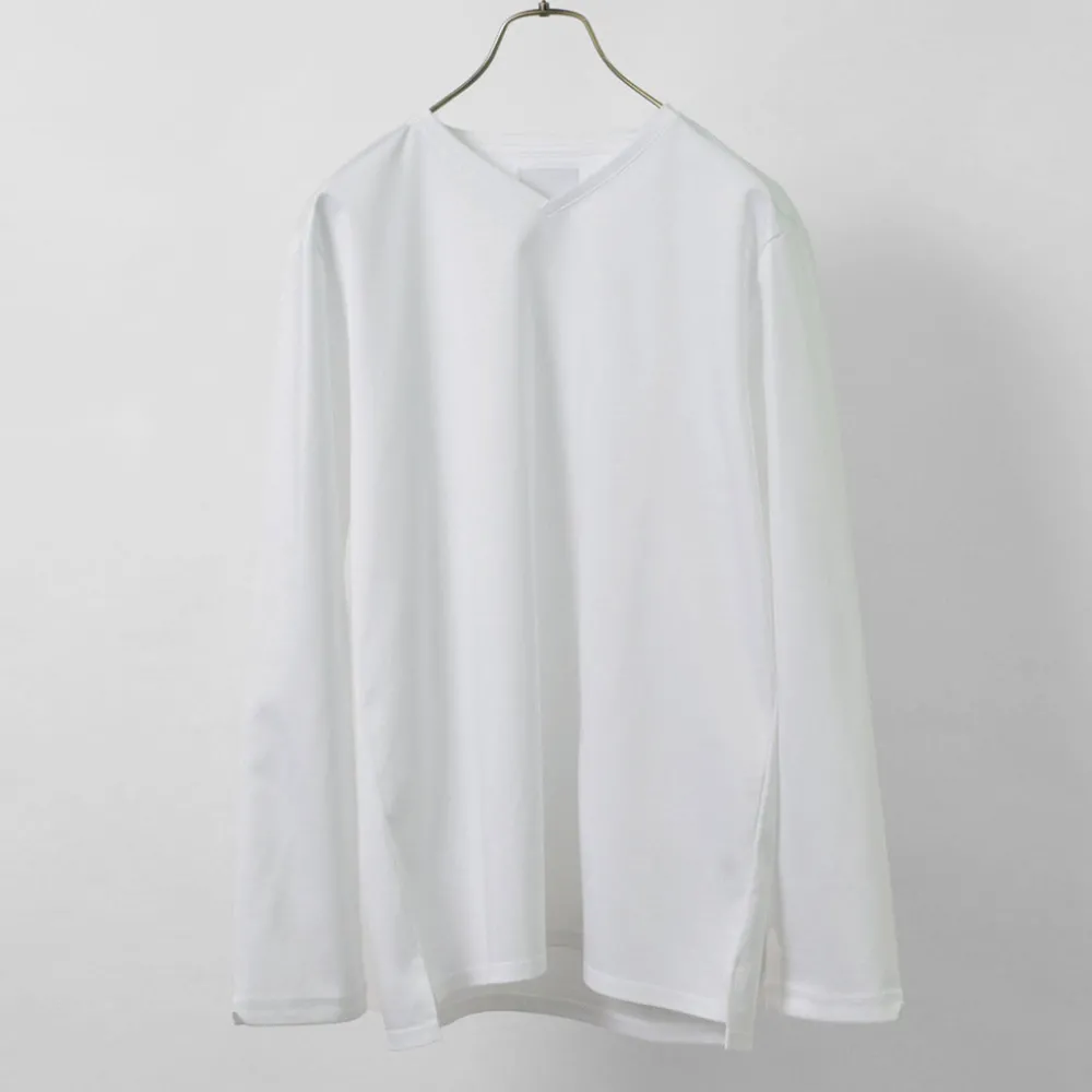 RE MADE IN TOKYO JAPAN T-Shirts^/ Tokyo Made V-Neck Long Sleeve Dress T-Shirt 5721A-CT