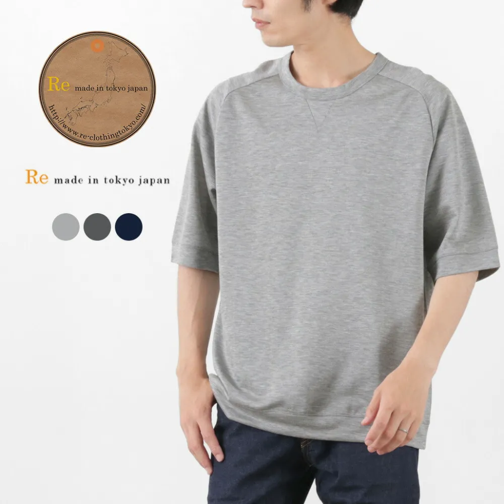 RE MADE IN TOKYO JAPAN T-Shirts^/ Viscose knit wide T-shirt