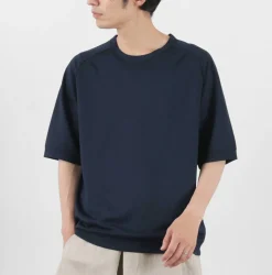 RE MADE IN TOKYO JAPAN T-Shirts^/ Viscose knit wide T-shirt