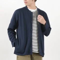 RE MADE IN TOKYO JAPAN Cardigans^/ Viscose knit crew neck Cardigan
