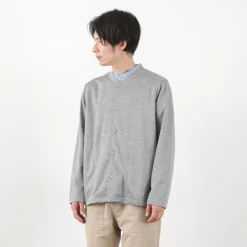 RE MADE IN TOKYO JAPAN Cardigans^/ Viscose knit crew neck Cardigan