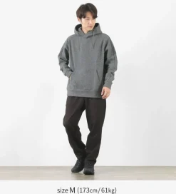 RE MADE IN TOKYO JAPAN Sweatshirts^/ Wool Melton Pullover Hoodie
