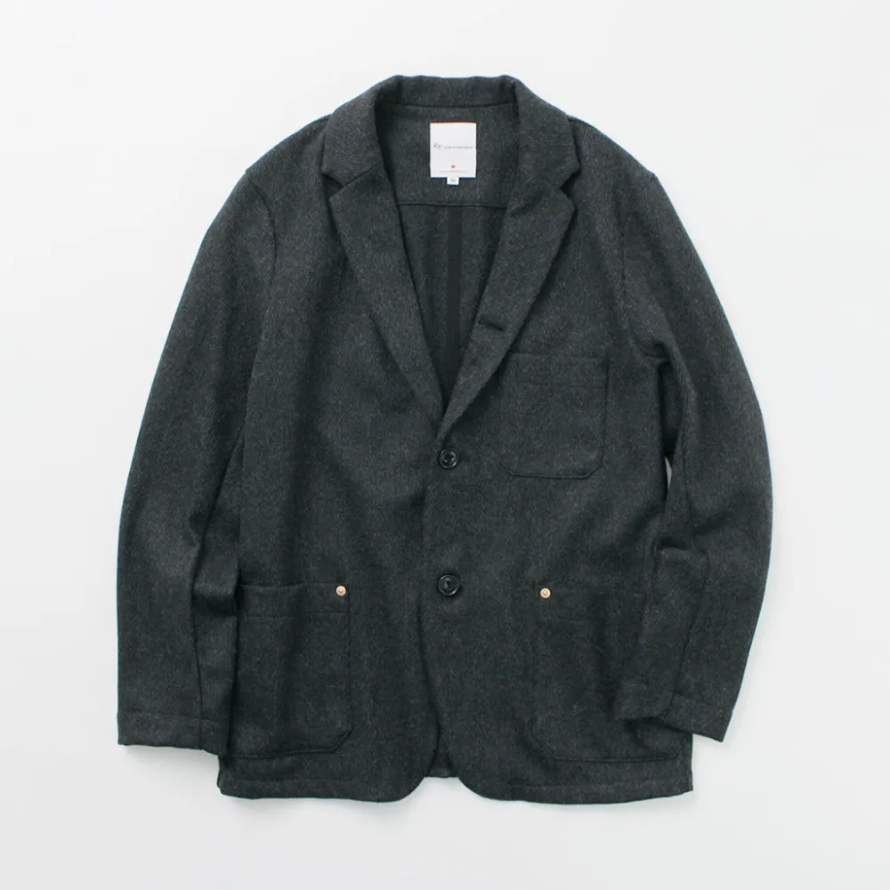 RE MADE IN TOKYO JAPAN Jackets^/ Wool Cashmere Kersey Coverall Jacket