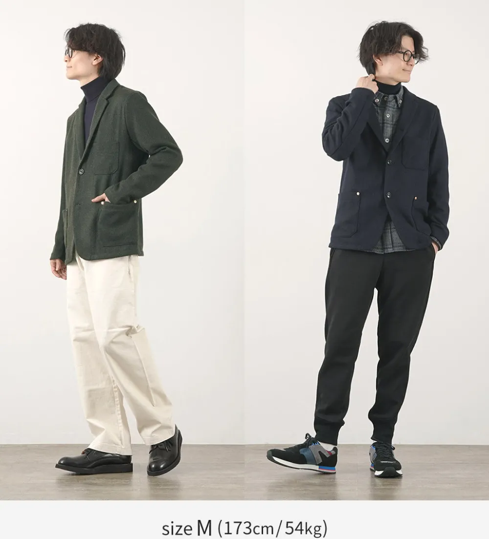 RE MADE IN TOKYO JAPAN Jackets^/ Wool Cashmere Kersey Coverall Jacket