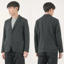 RE MADE IN TOKYO JAPAN Jackets^/ Wool Cashmere Kersey Coverall Jacket