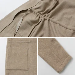 RE MADE IN TOKYO JAPAN Coats^/ Wool Melton Stand Collar Coat
