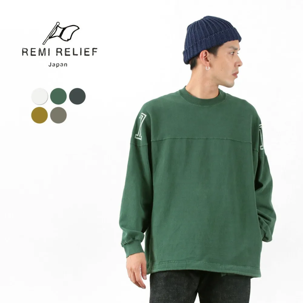 REMI RELIEF T-Shirts^/ 8/- Jersey Football Long T(university11)