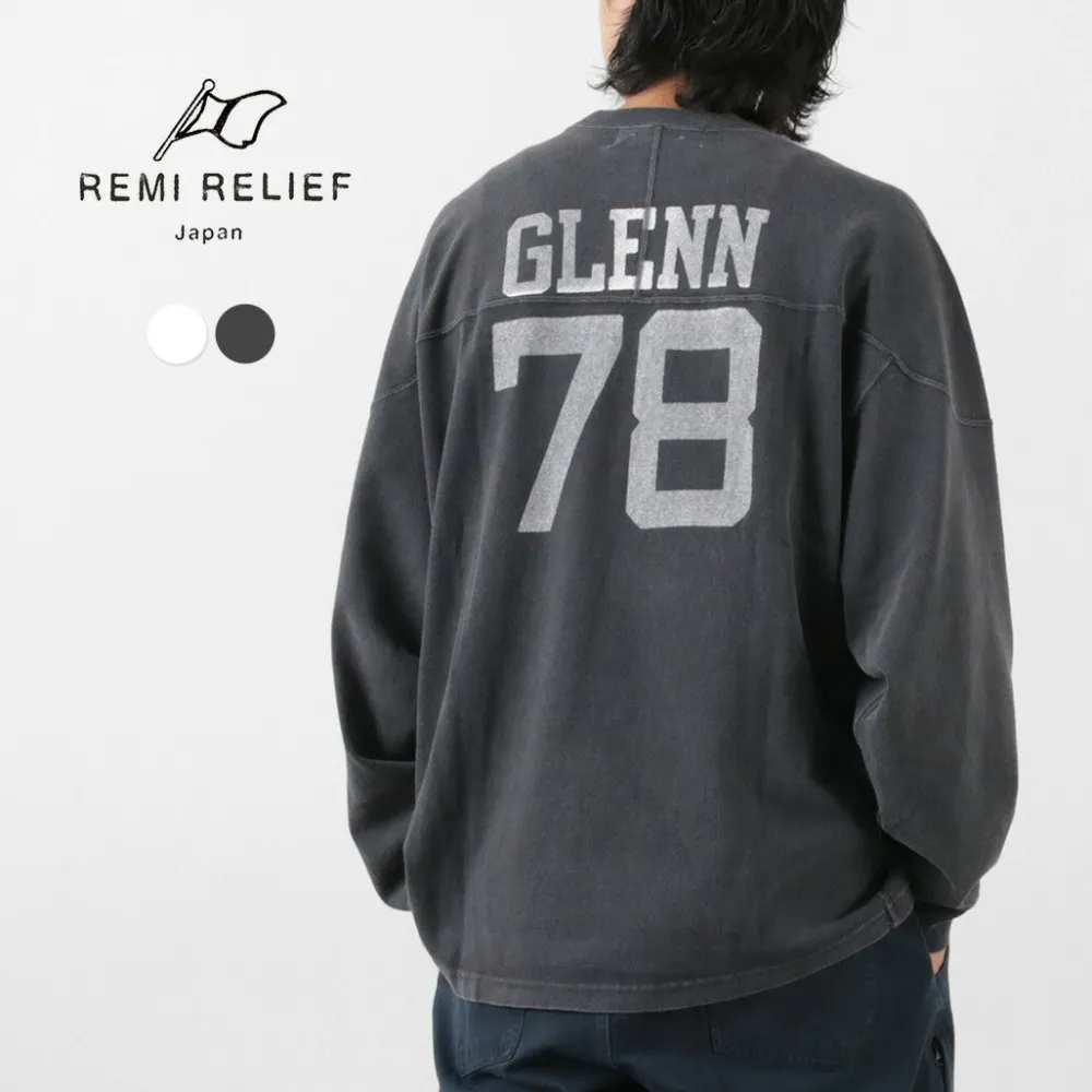 REMI RELIEF T-Shirts^/ 8/- Jersey Football Long T (78)
