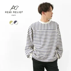 REMI RELIEF T-Shirts^/ 16/2 stripe FOOTBALL LONG T