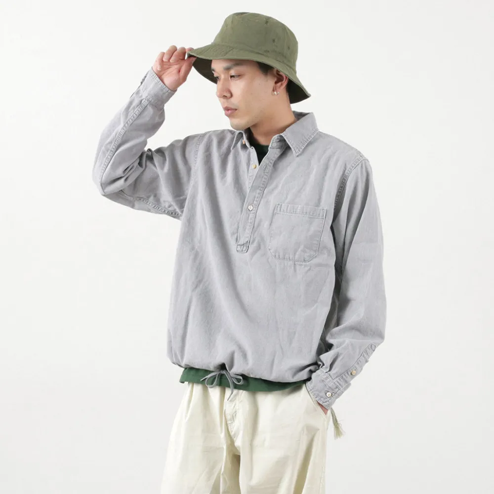 REMI RELIEF Shirts^/ Denim Pullover Shirt