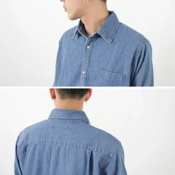 REMI RELIEF Shirts^/ Denim Pullover Shirt