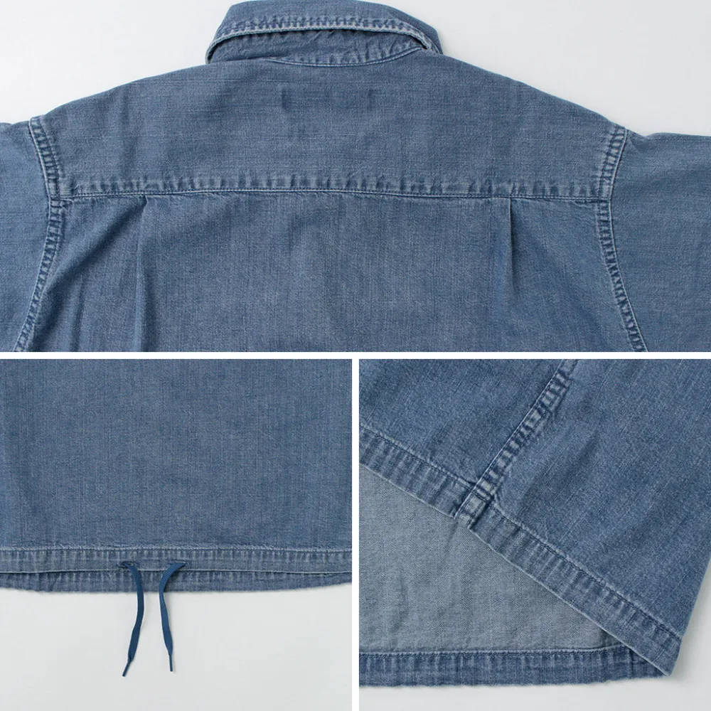 REMI RELIEF Shirts^/ Denim Pullover Shirt