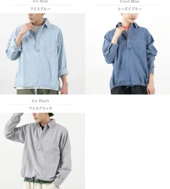 REMI RELIEF Shirts^/ Denim Pullover Shirt