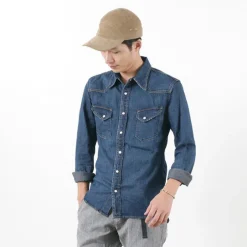 REMI RELIEF Shirts^/ Denim Western Shirt