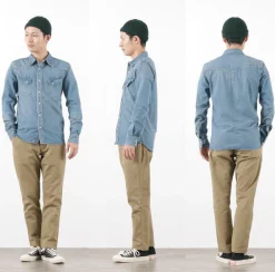 REMI RELIEF Shirts^/ Denim Western Shirt