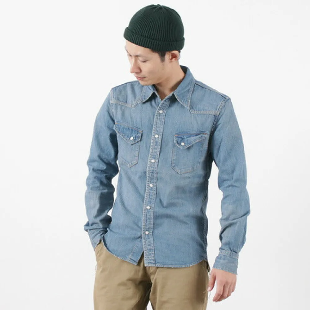 REMI RELIEF Shirts^/ Denim Western Shirt