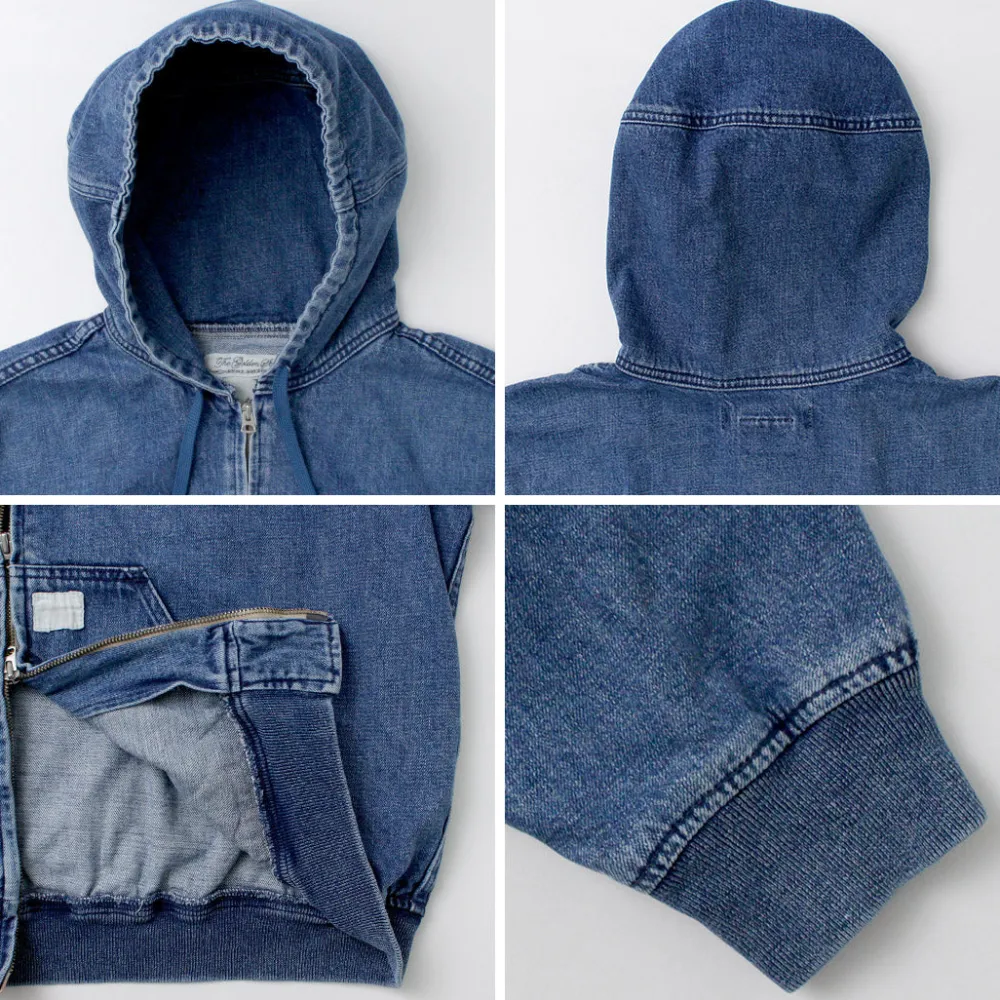 REMI RELIEF Jackets^/ Denim Zip Jacket