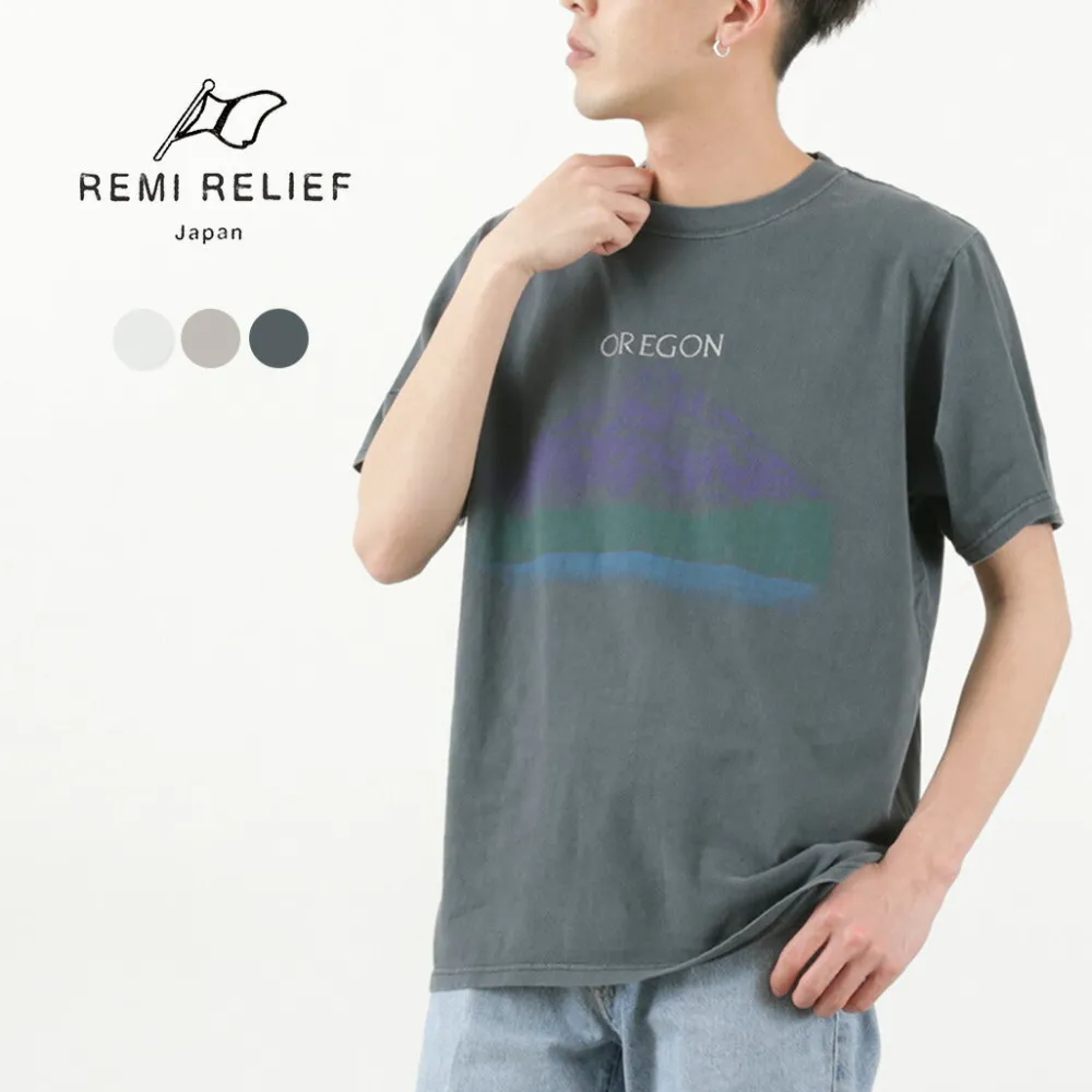 REMI RELIEF T-Shirts^/ HARD SP processing 20/- jersey regular T (OREGON)