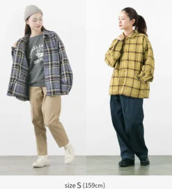 REMI RELIEF Shirts^/ Jazz Check Wide SHIRT CPO Shirt Jacket