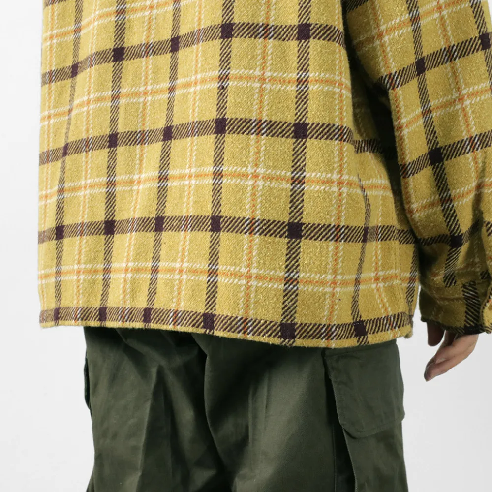 REMI RELIEF Shirts^/ Jazz Check Wide SHIRT CPO Shirt Jacket