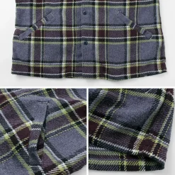 REMI RELIEF Shirts^/ Jazz Check Wide SHIRT CPO Shirt Jacket