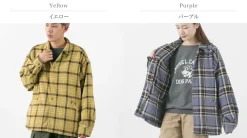 REMI RELIEF Shirts^/ Jazz Check Wide SHIRT CPO Shirt Jacket