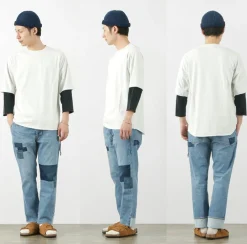 REMI RELIEF T-Shirts^/ Jersey Grunge 7/10 Sleeve T-Shirt