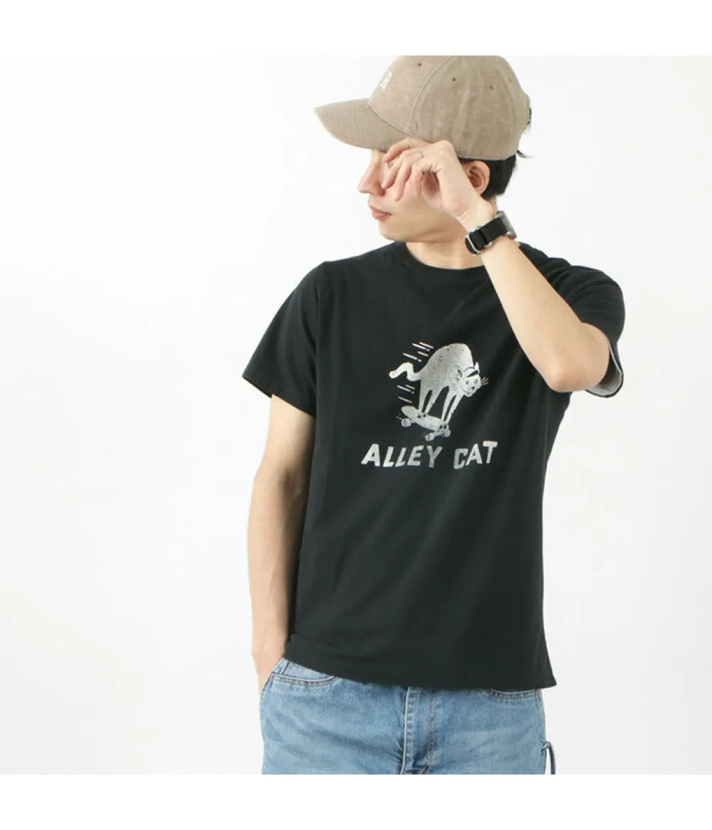REMI RELIEF T-Shirts^/ LW processed T-shirt (ALLEY CAT)